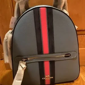 Coach Backpack Black Jordyn Backpack Coach Jordyn Backpack With Varsity Stripe Coach Backpack Black Jordyn Backpack Coach Jordyn Backpack With Varsity Stripe